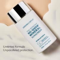 Colorescience® No-Show™ Mineral Sunscreen SPF 50 with colour swatch