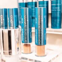Colorescience sunforgettable brush on sunscren on display in surrey