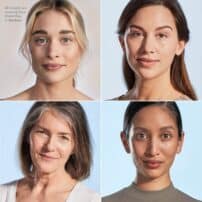 Colorescience Sunforgettable Face Shield Flex Medium shade model samples - available in Canada
