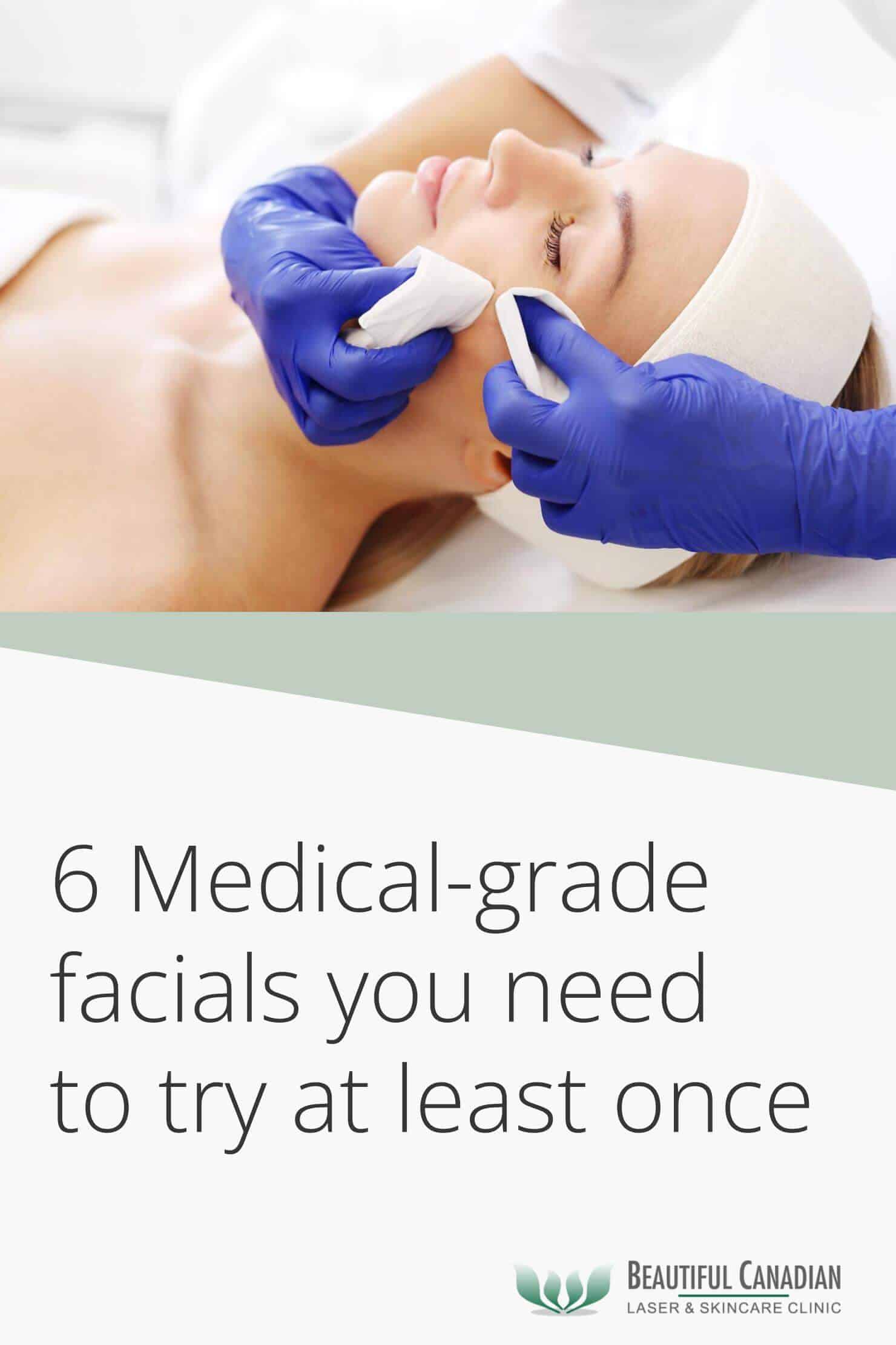 6 medical grade facials in Vancouver you need to try at least once - article pinterest image