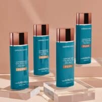 Colorescience Sunforgettable Face Shield Flex four shade bottles - available in Canada