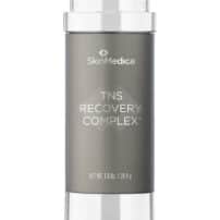TNS Recovery Complex bottle opened front view - single chamber - SkinMedica in Canada