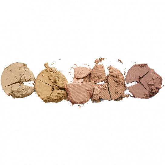 Mineral corrector palette crushed powder shades