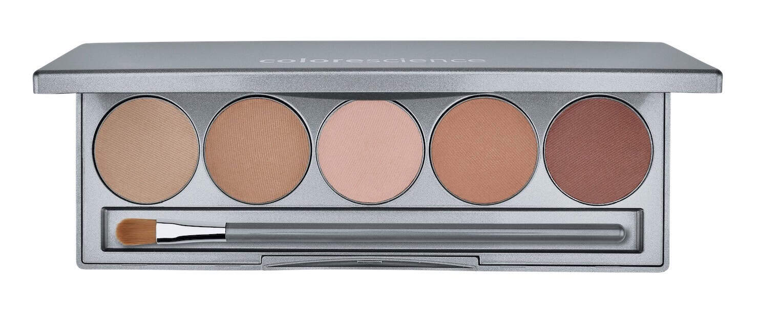 Mineral corrector palette with SPF 20 as makeup