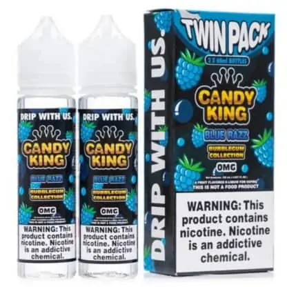Blue Razz Bubblegum Candy King Shortfill 2x50ml