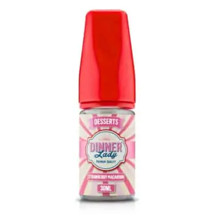 Strawberry Macaroon Dinner Lady Desserts Concentrate 30ml