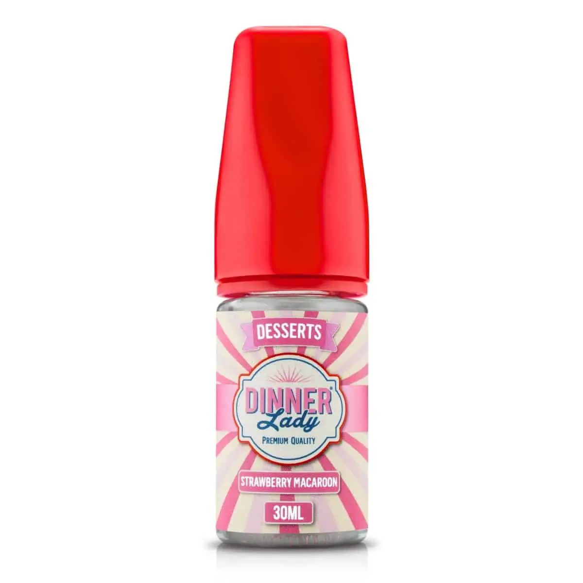 Strawberry Macaroon Dinner Lady Desserts Concentrate 30ml