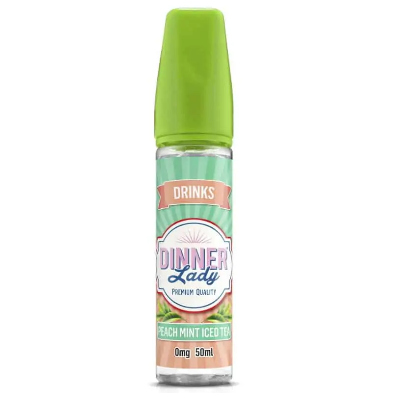 Peach Mint Iced Tea Dinner Lady Drinks Shortfill 50ml