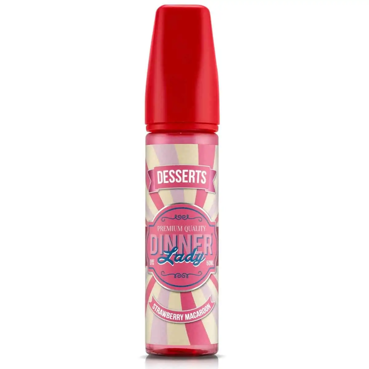 Strawberry Macaroon Dinner Lady Desserts Shortfill 50ml