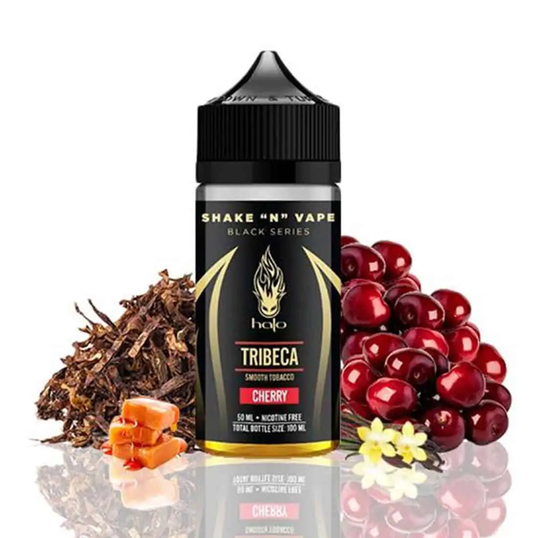 Tribeca Cherry Halo Black Series Shortfill 50ml