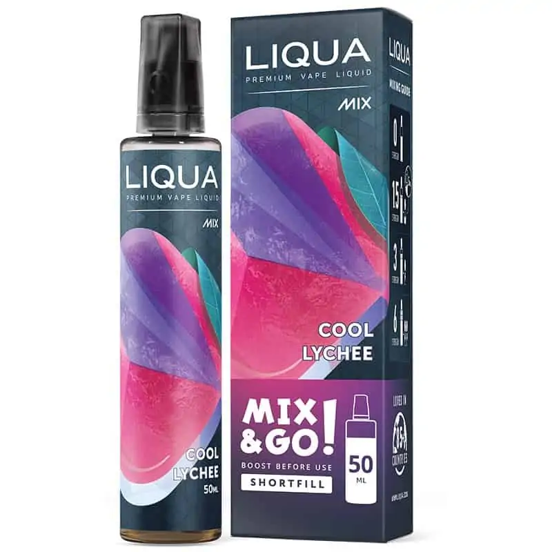 Cool Lychee Liqua Mix&GO Shortfill