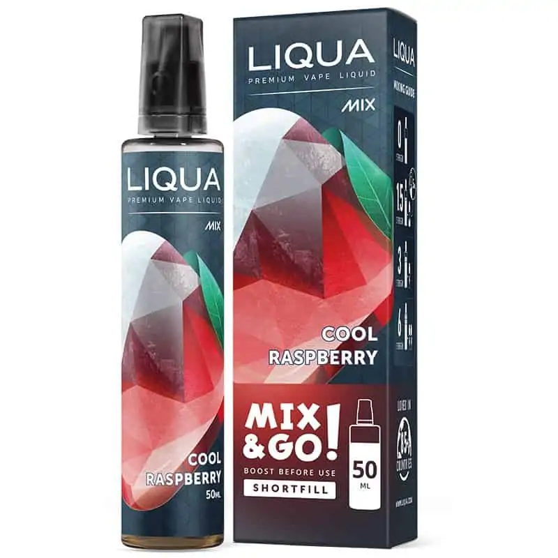 Cool Raspberry Liqua Mix&GO Shortfill