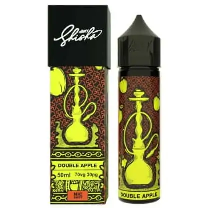 Double Apple Shisha Nasty Juice Shortfill 50ml