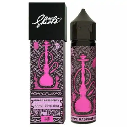 Grape Raspberry Shisha Nasty Juice Shortfill 50ml