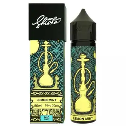 Lemon Mint Shisha Nasty Juice Shortfill 50ml