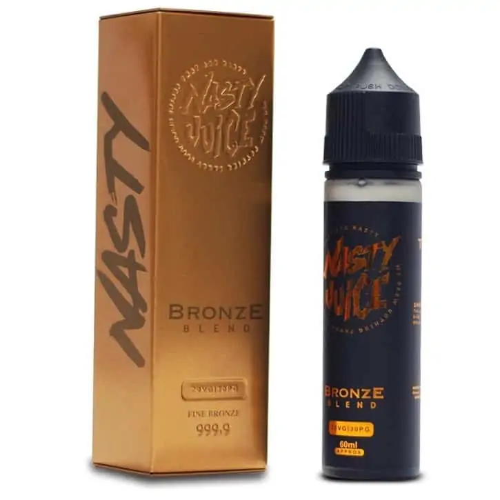 Tobacco Bronze Blend Nasty Juice Shortfill 50ml