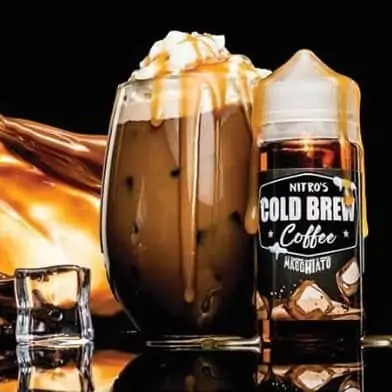 Macchiato Nitros Cold Brew Coffee Shortfill 100ml
