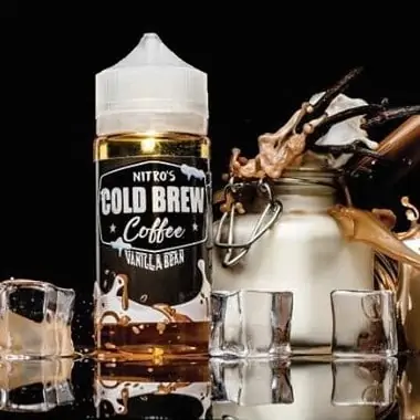 Vanilla Bean Nitros Cold Brew Coffee Shortfill 100ml
