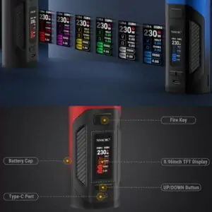 Smok Rigel Mod Features