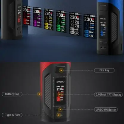 Smok Rigel Mod Features