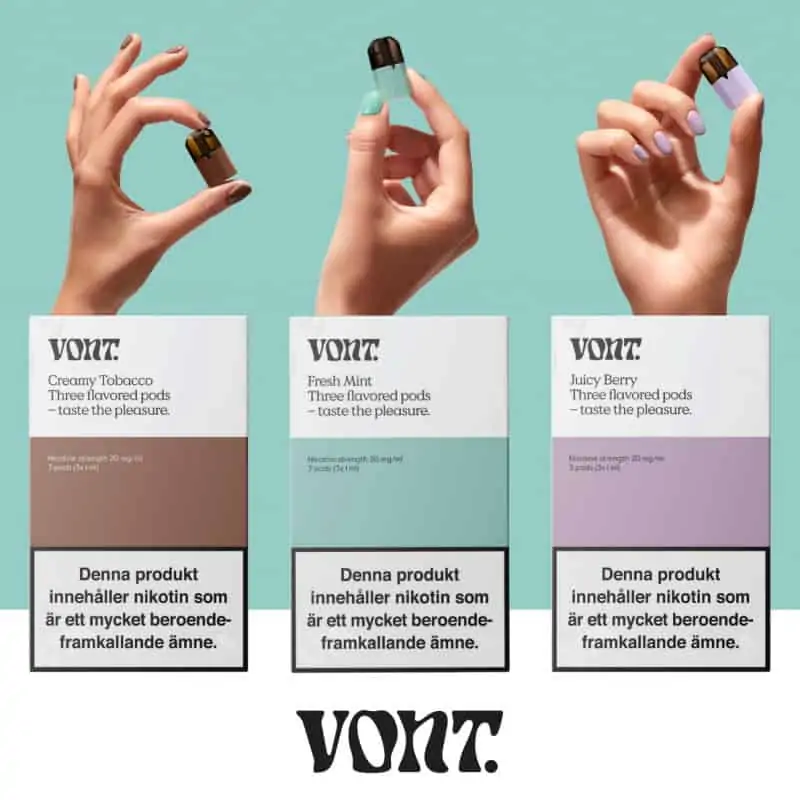 Vont 3 Pods 3 Flavors