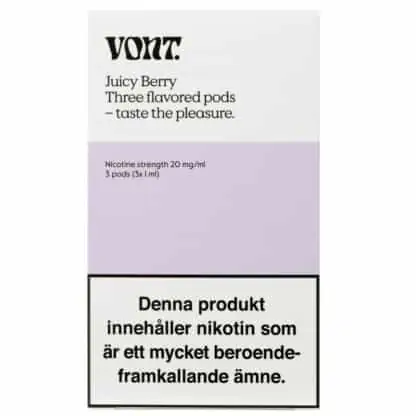 Vont Juicy Berry 3 Pods