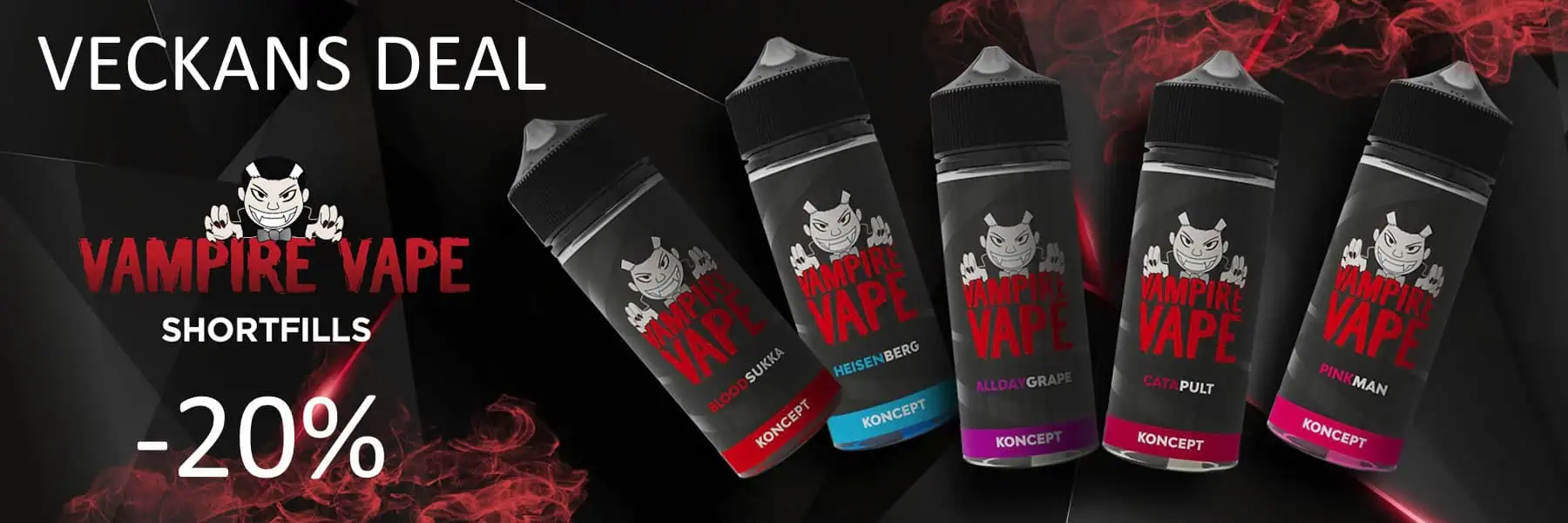 Vampire Vape Shortfill Slide