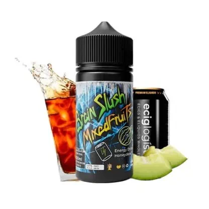 Energy Drink Honeydew Brain Slush Mixed Fruits Shortfill 100ml
