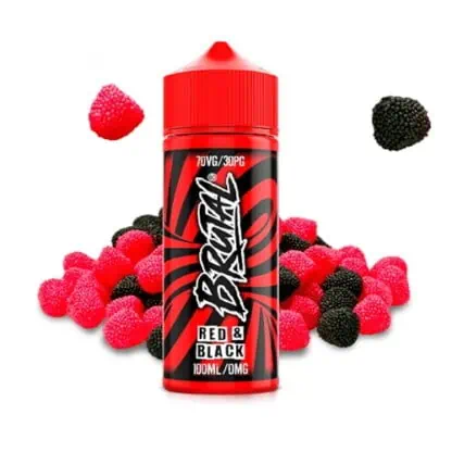 Red Black Brutal Shortfill 100ml