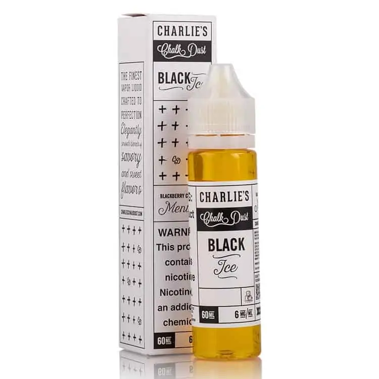 Black Ice Charlies Chalk Dust Shortfill 50ml