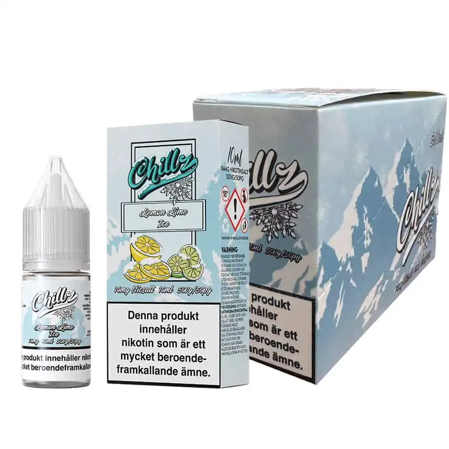 Lemon Lime Ice Chillz Salts 14mg 10ml