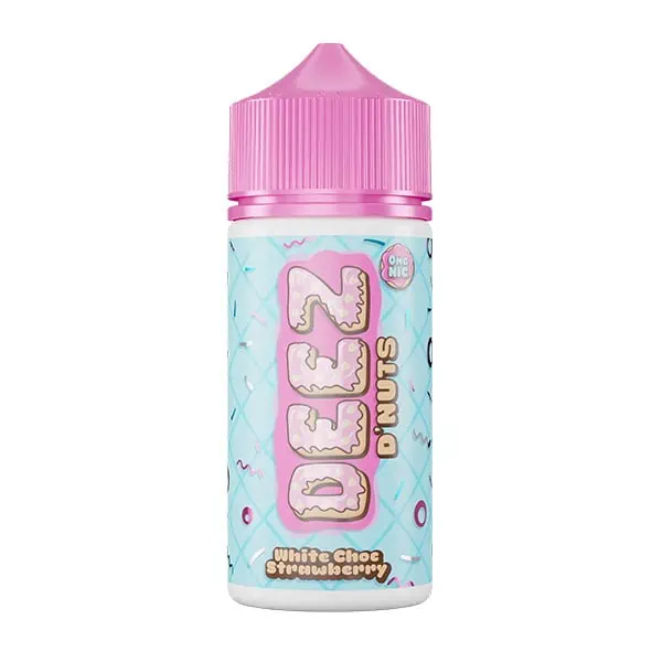 White Choc Strawberry Deez Dnuts Shortfill 100ml