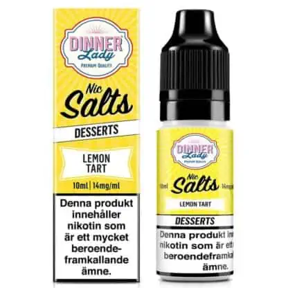 Lemon Tart Dinner Lady Nic Salts 14mg