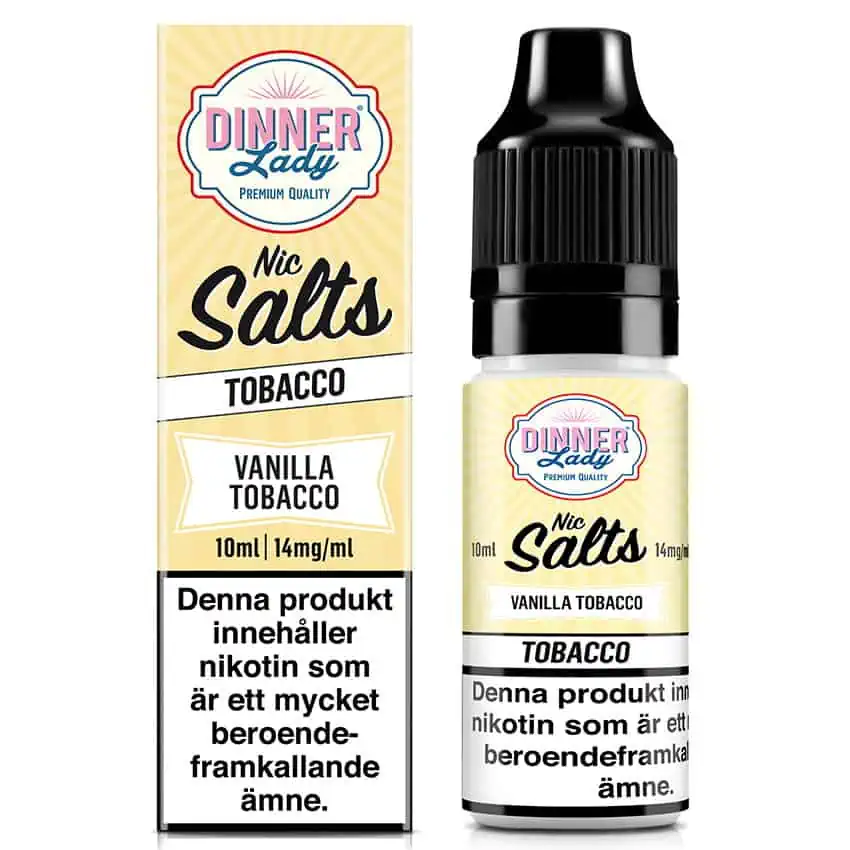 Vanilla Tobacco Dinner Lady Nic Salts 14mg