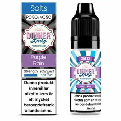 Purple Rain Dinner Lady Salts Nic 20mg 10ml