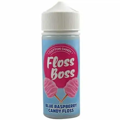 Blue Raspberry Candy Floss Boss Shortfill 100ml