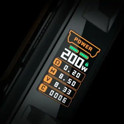 Geekvape Aegis L200 Legend 2 Display