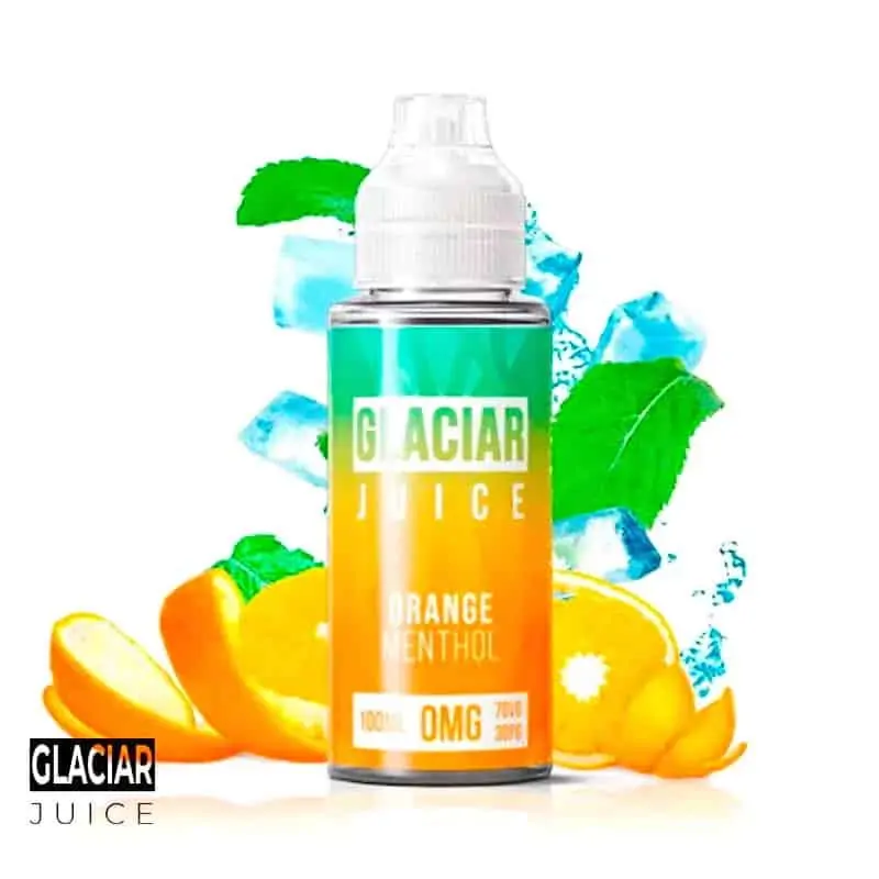 Orange Menthol Glaciar Juice Shortfill 100ml