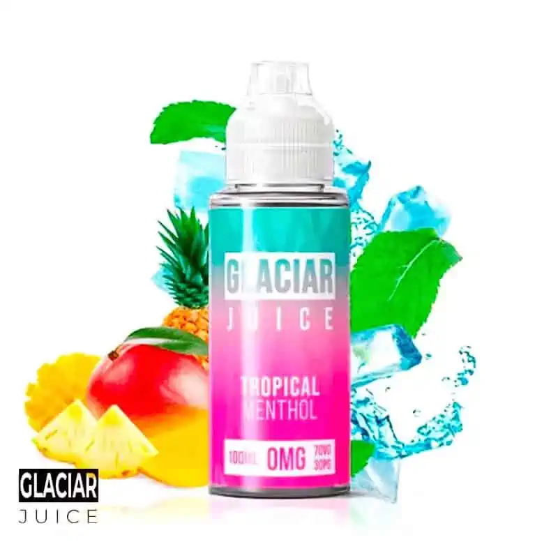 Tropical Menthol Glaciar Juice Shortfill 100ml