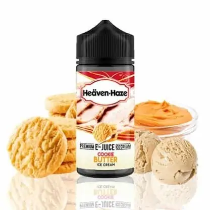 Cookie Butter Ice Cream Heaven Haze Shortfill 100ml
