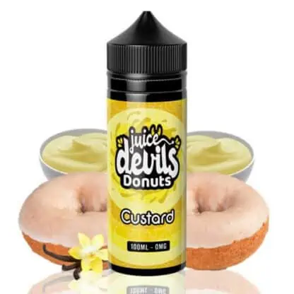 Custard Juice Devils Donuts Shortfill 100ml