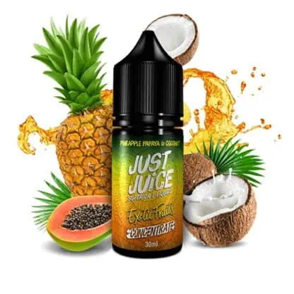 Papaya Pineapple Coconut Just Juice Concentrate 30ml