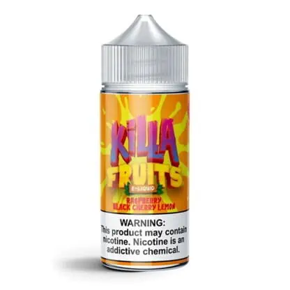 Raspberry Black Cherry Lemon Killa Fruits Shortfill 100ml