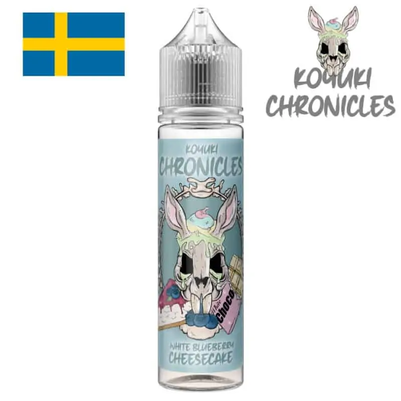White Blueberry Cheesecake Koyuki Chronicles Shortfill 50ml