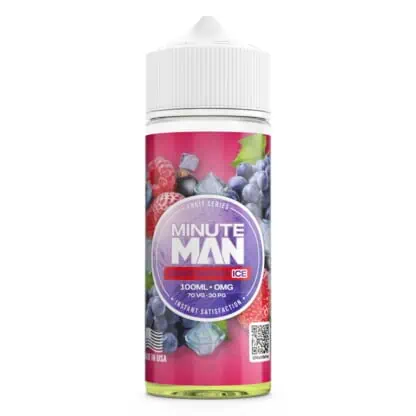 Grape Berries Ice Minute Man Shortfill 100ml