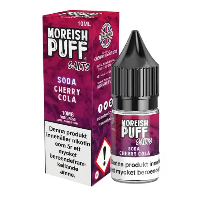 Cherry Cola Moreish Puff Soda Salts