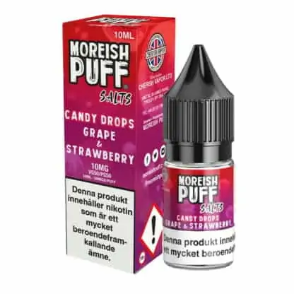 Grape And Strawberry Moreish Puff Candy Drops Salts