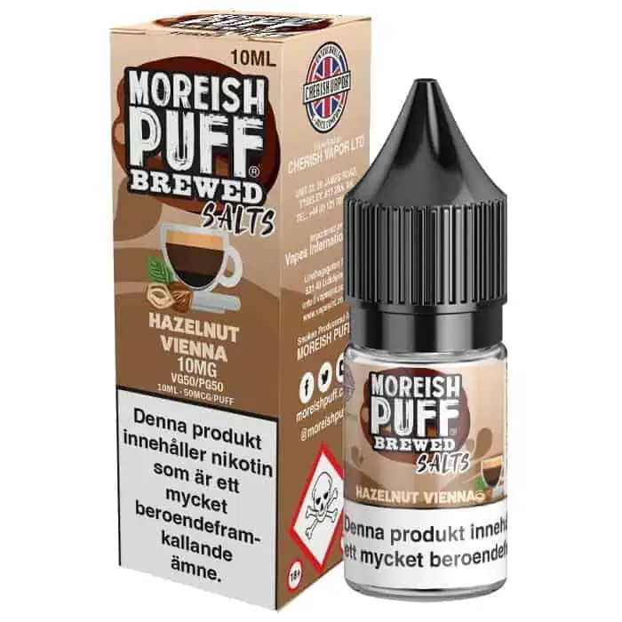 Hazelnut Vienna Moreish Puff Brewed Salts 2