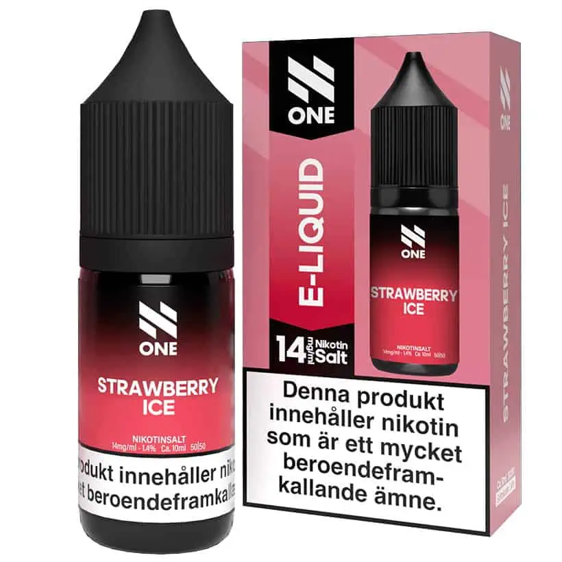 Strawberry Ice N One Salt 14mg 10ml