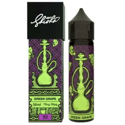 Green Grape Shisha Nasty Juice Shortfill 50ml
